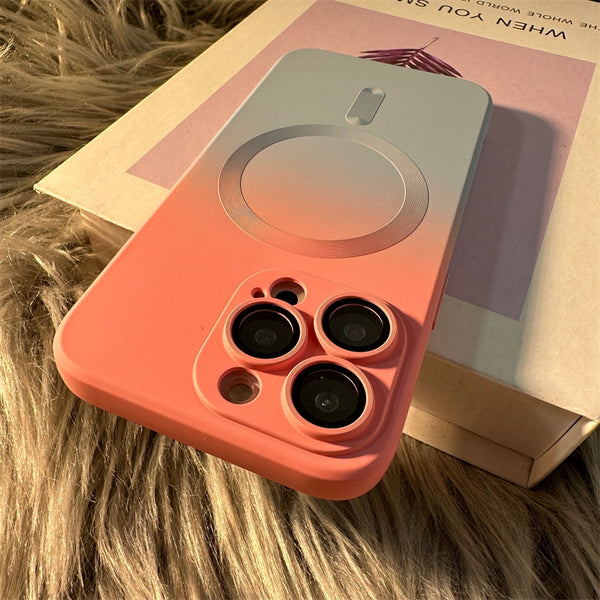 Magnetic Silicone iPhone Cover