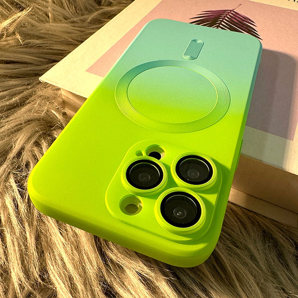 Magnetic Silicone iPhone Cover