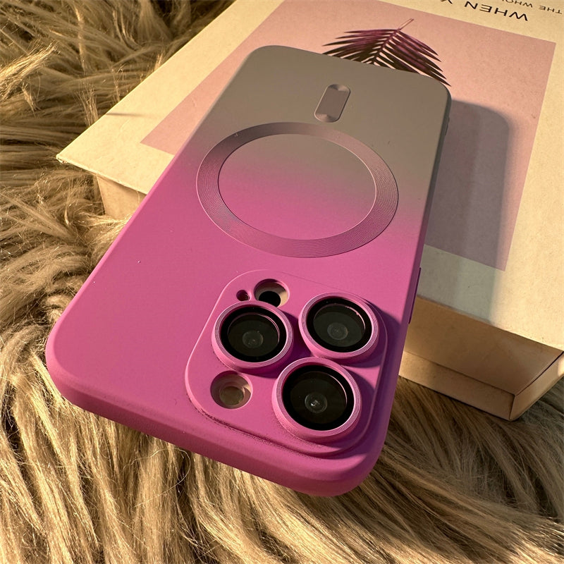 Magnetic Silicone iPhone Cover
