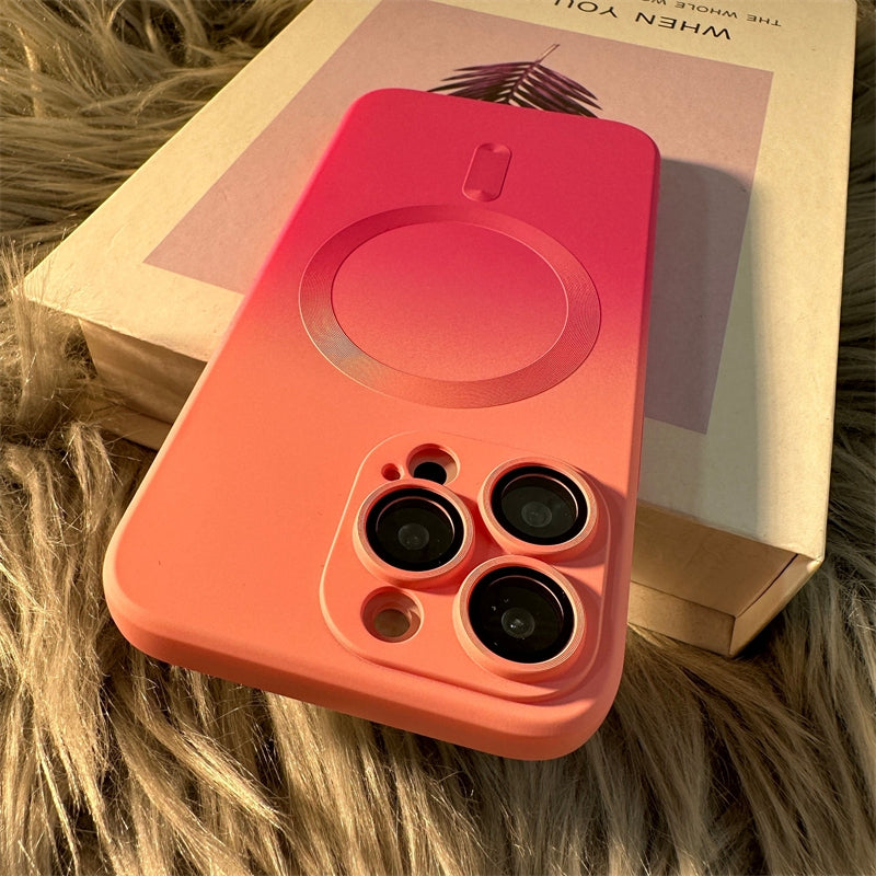 Magnetic Silicone iPhone Cover