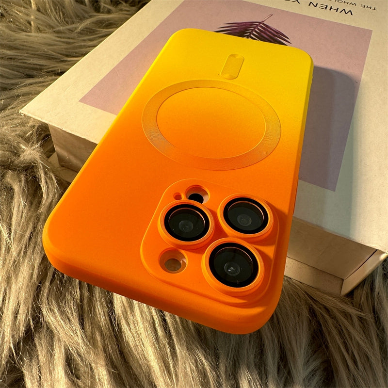 Magnetic Silicone iPhone Cover
