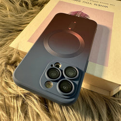 Magnetic Silicone iPhone Cover