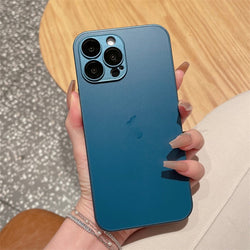 Matte Glass Case For iPhone