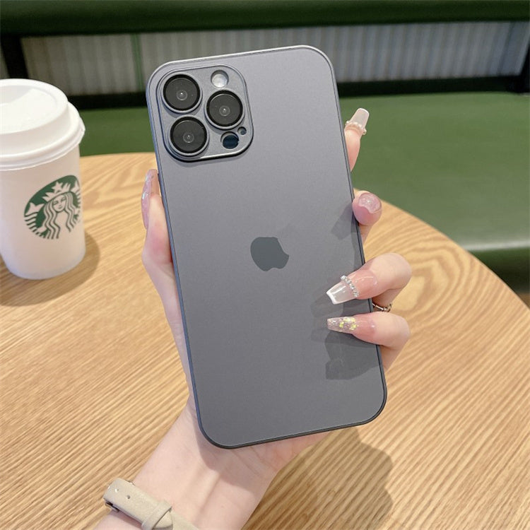 Matte Glass Case For iPhone