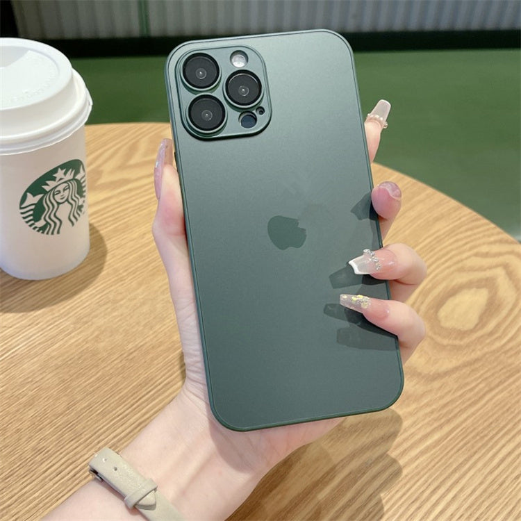 Matte Glass Case For iPhone